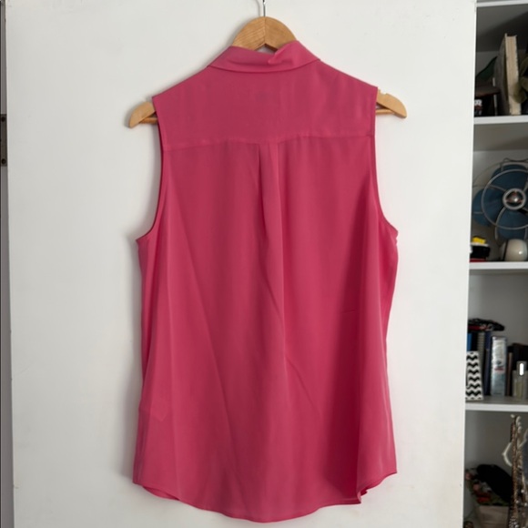 Equipment Pink Button Down Shirt Relaxed Fit Dress Collar - Picture 3 of 4